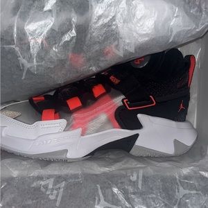 Used pair of Russell Westbrook basketball shoes